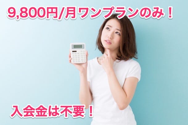 料金はなぜ月額9800円ワンプランのみ？